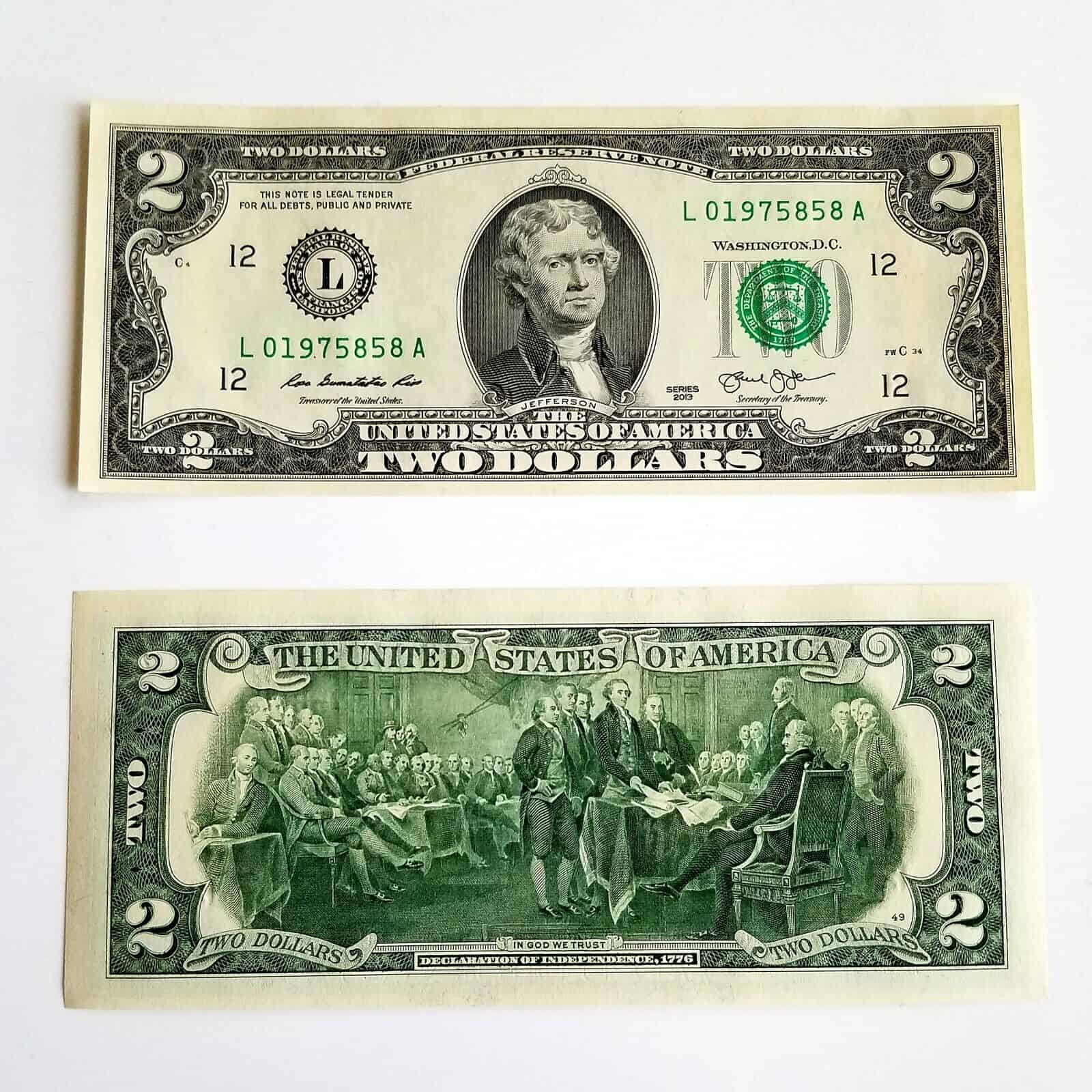 The History of the $2 Bill