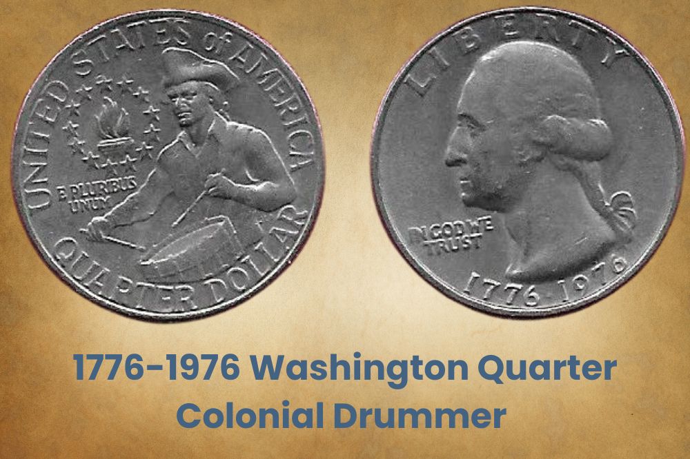 1776-1976 Washington Quarter Colonial Drummer 