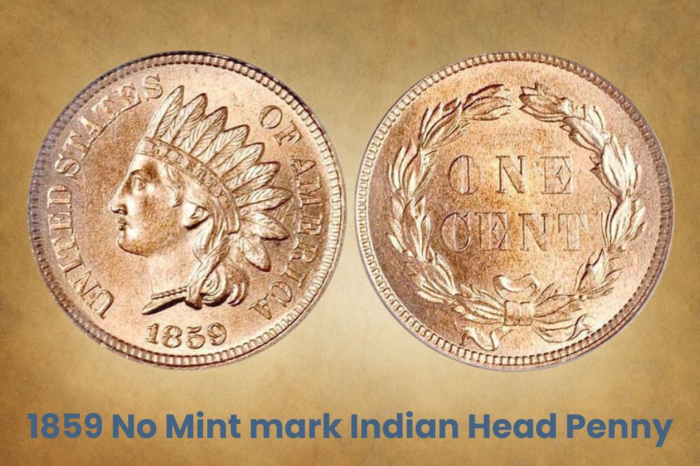 1859 No Mint mark Indian Head Penny Value