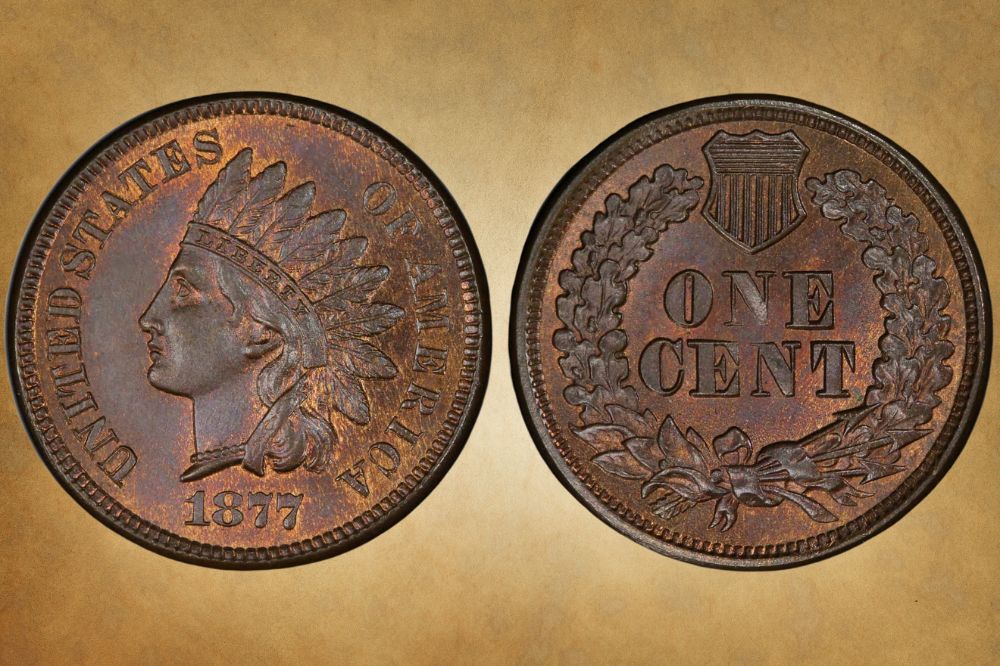 1877 Indian Head Penny