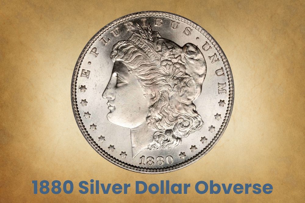 1880 Silver Dollar Obverse
