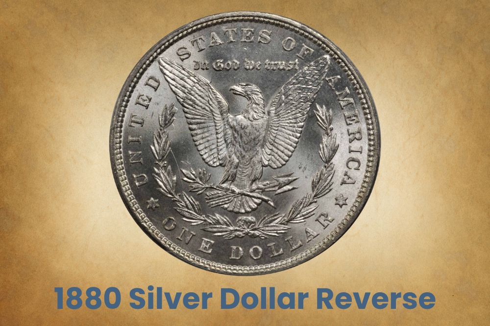 1880 Silver Dollar Reverse