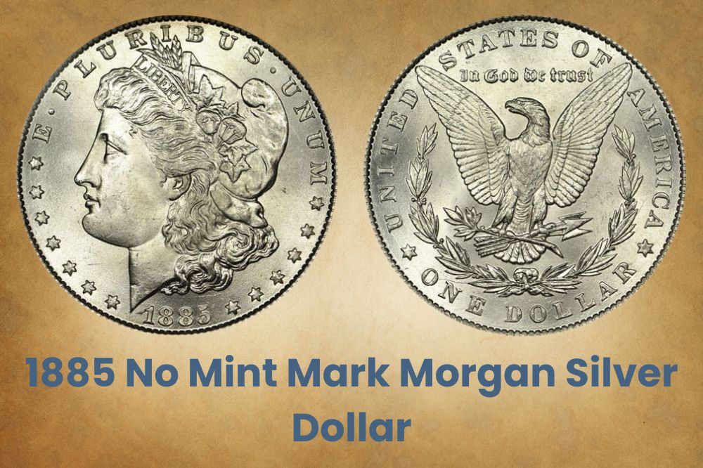 1885 No Mint Mark Morgan Silver Dollar