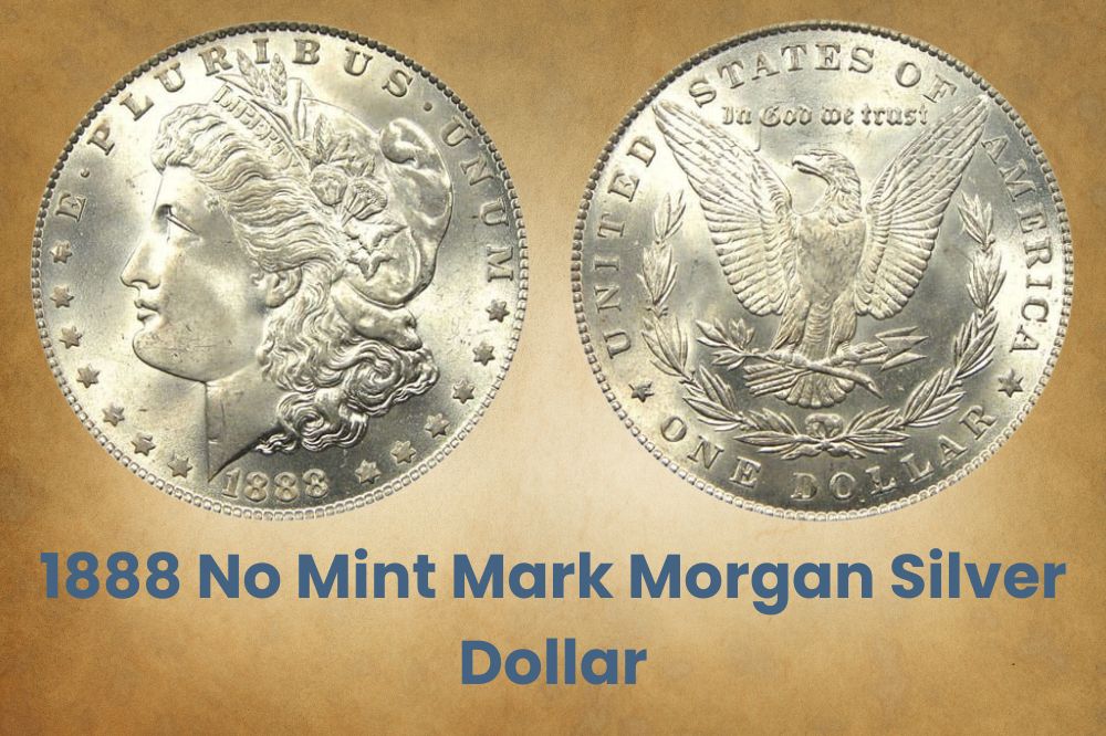 1888 No Mint Mark Morgan Silver Dollar