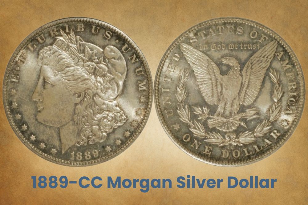 1889-CC Morgan Silver Dollar