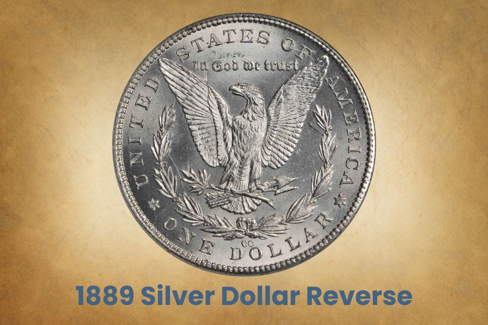 1889 Silver Dollar Reverse