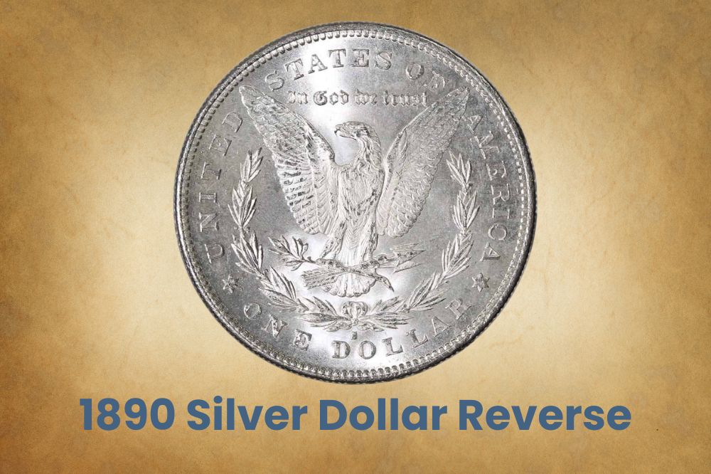 1890 Silver Dollar Reverse