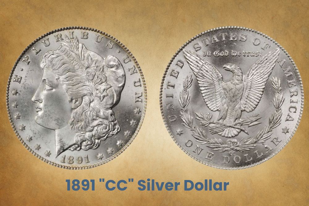 1891 "CC" Silver Dollar