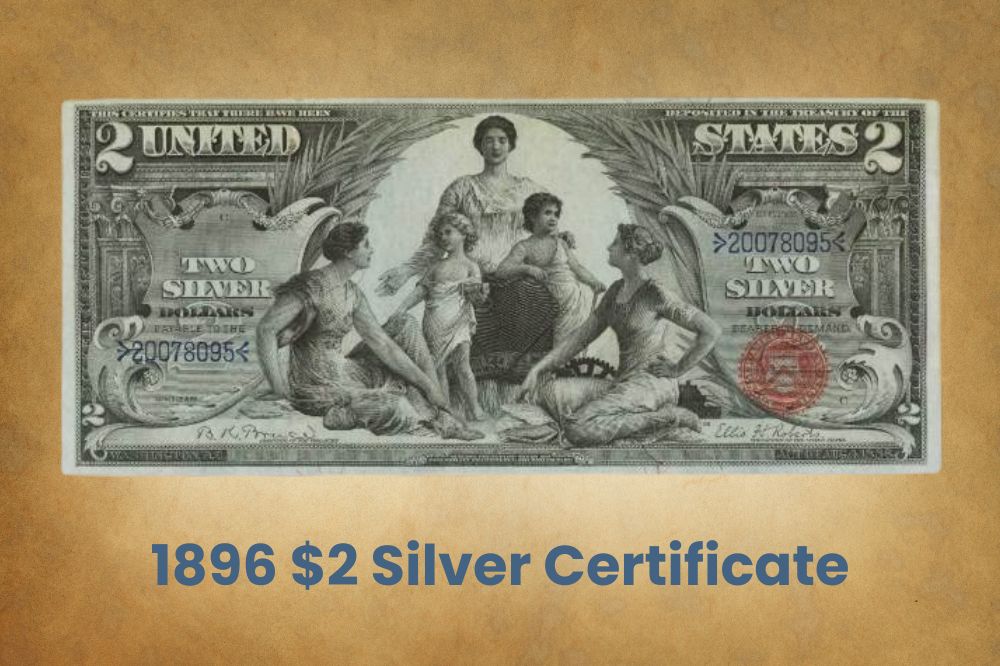 1896 $2 Silver Certificate
