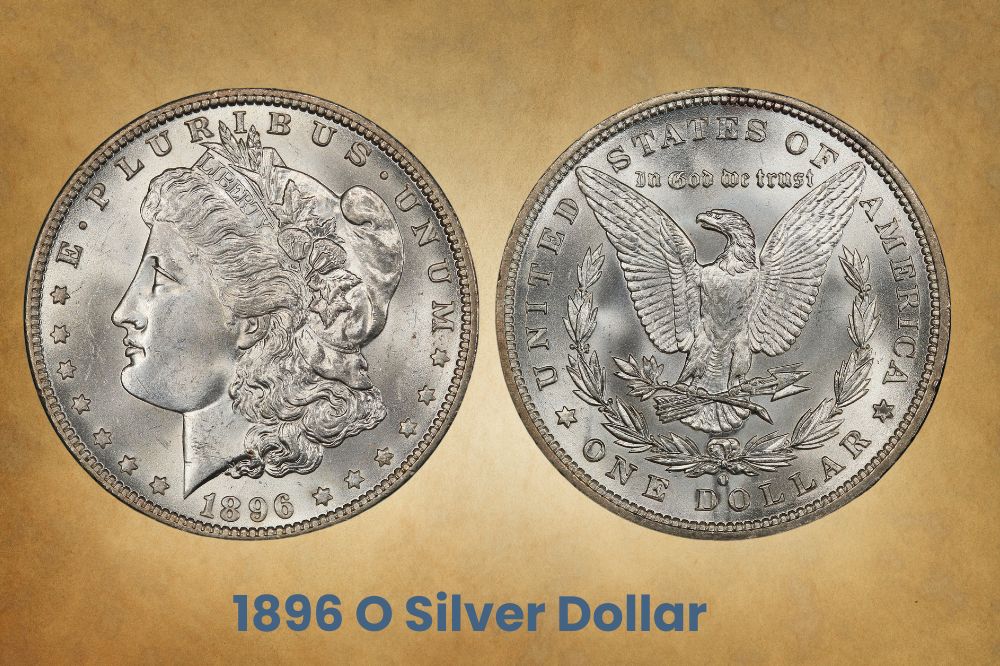 1896 O Silver Dollar