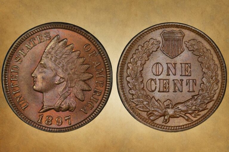 1897 Indian Head Penny Value (Rare Errors & No Mint Marks)