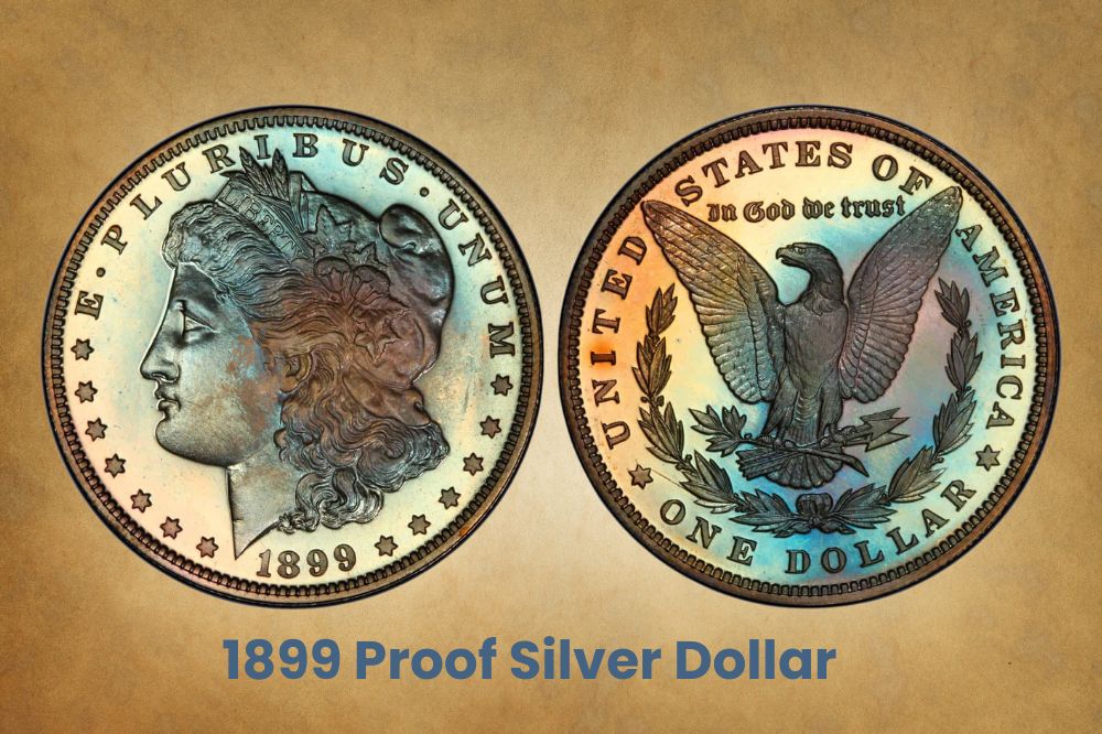 1899 Proof Silver Dollar