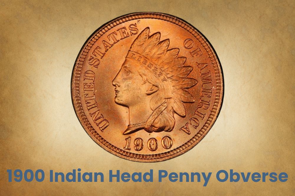 1900 Indian Head Penny Obverse