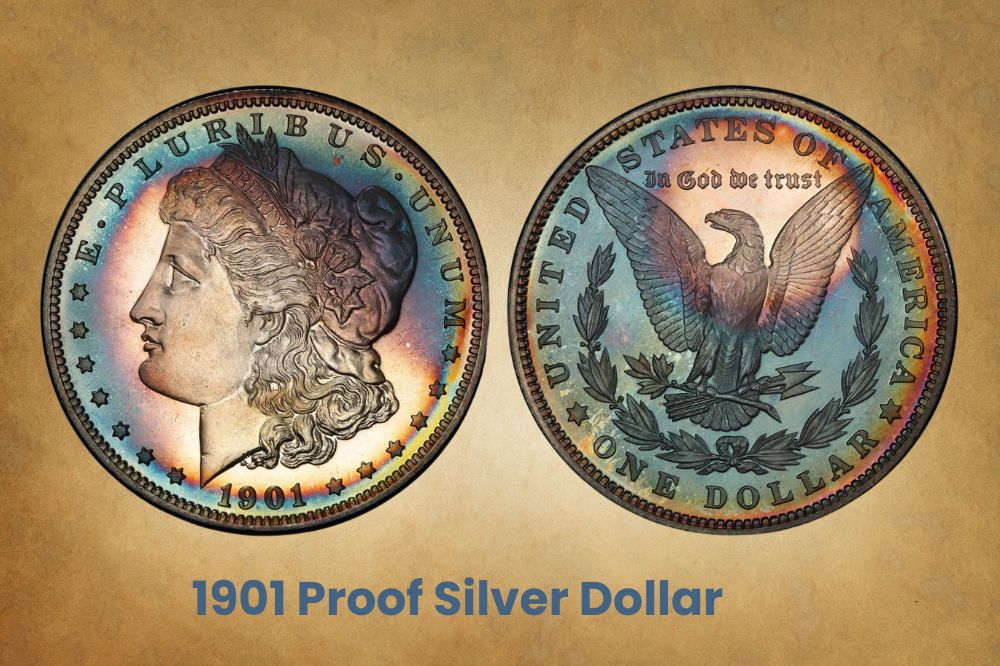 1901 Proof Silver Dollar