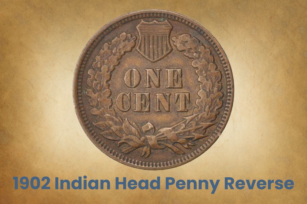 1902 Indian Head Penny Reverse