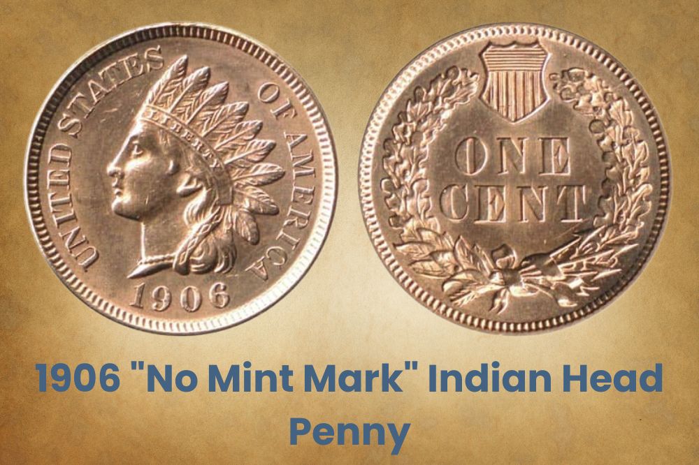 1906 "No Mint Mark" Indian Head Penny