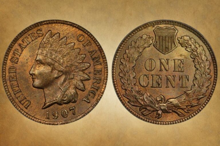 1907 Indian Head Penny Coin Value (Rare Errors & No Mint Mark)