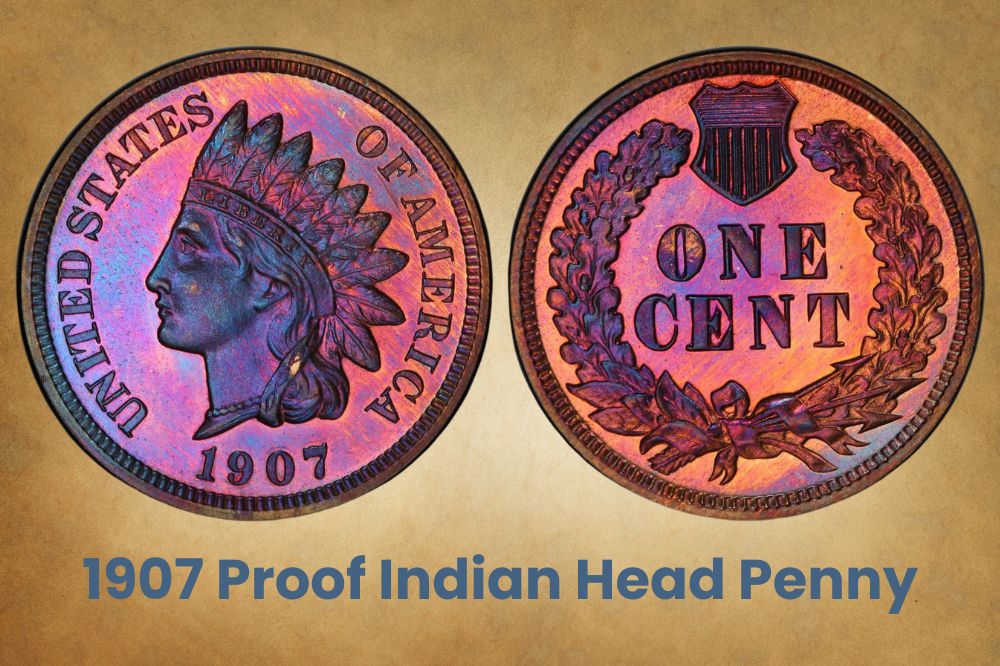 1907 Proof Indian Head Penny