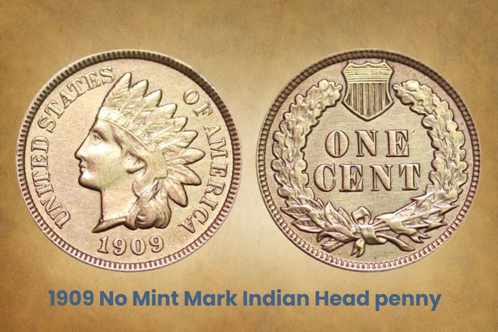1909 No Mint Mark Indian Head penny Value