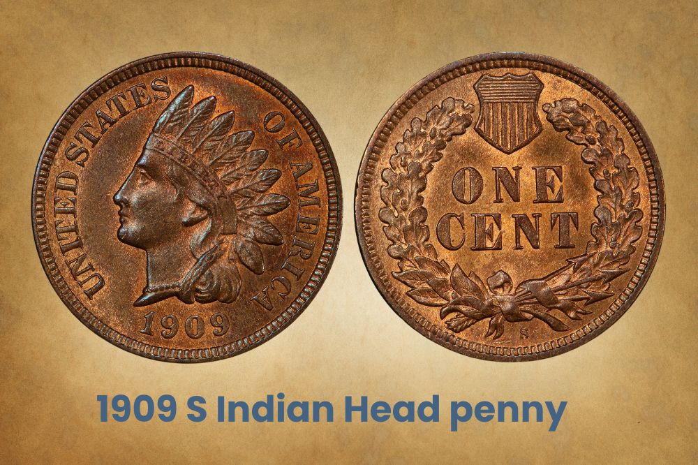 1909 S Indian Head penny Value