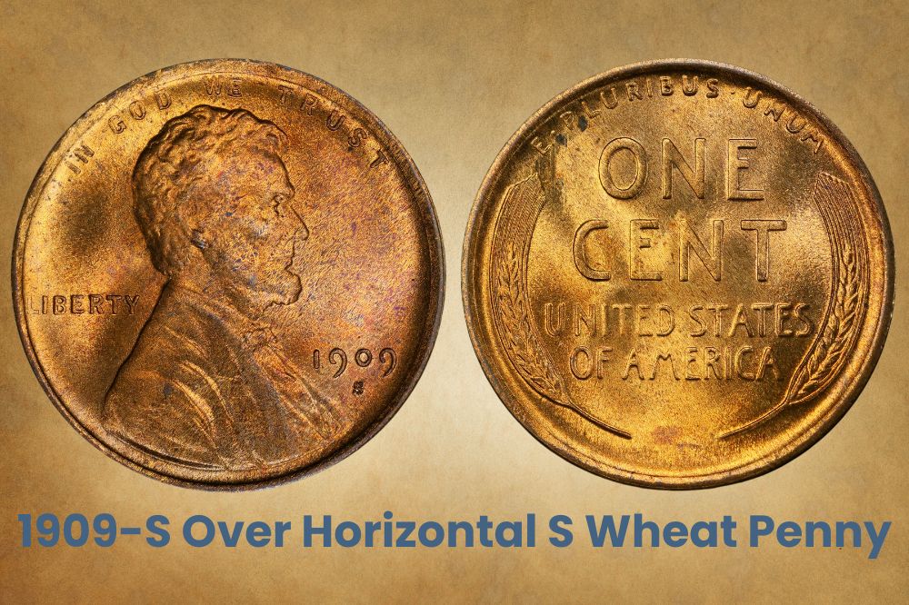 1909-S Over Horizontal S Wheat Penny