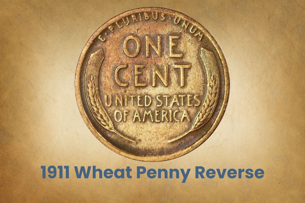 1911 Wheat Penny Reverse