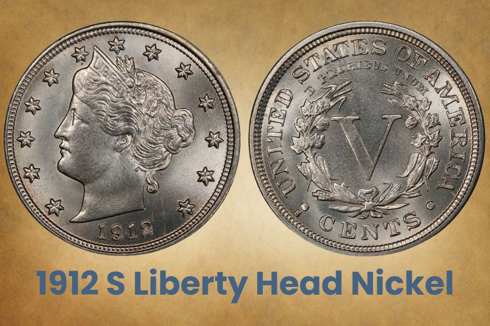 1912 S Liberty Head Nickel