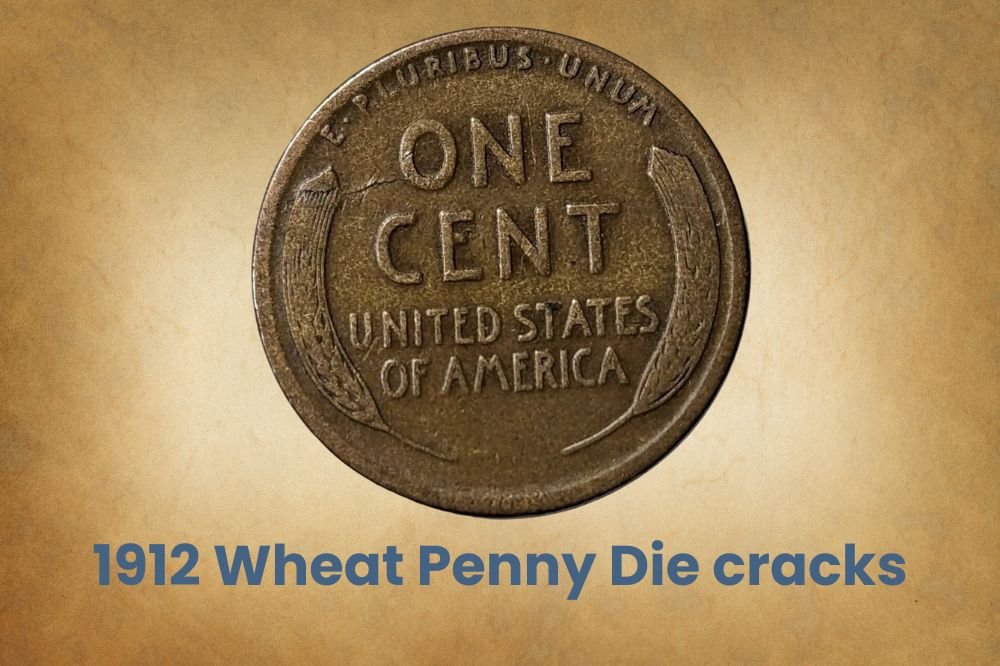 1912 Wheat Penny Die cracks