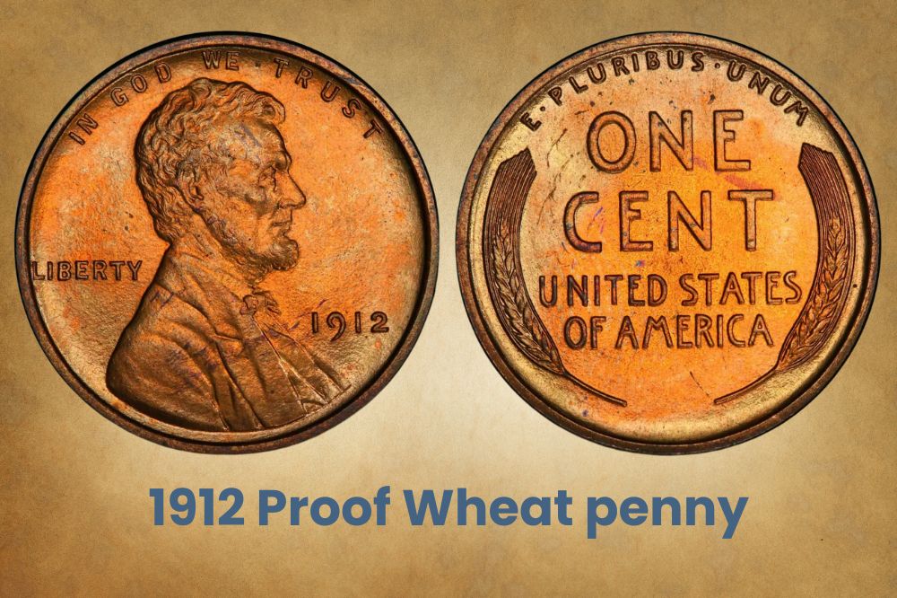 1912 proof Wheat penny
