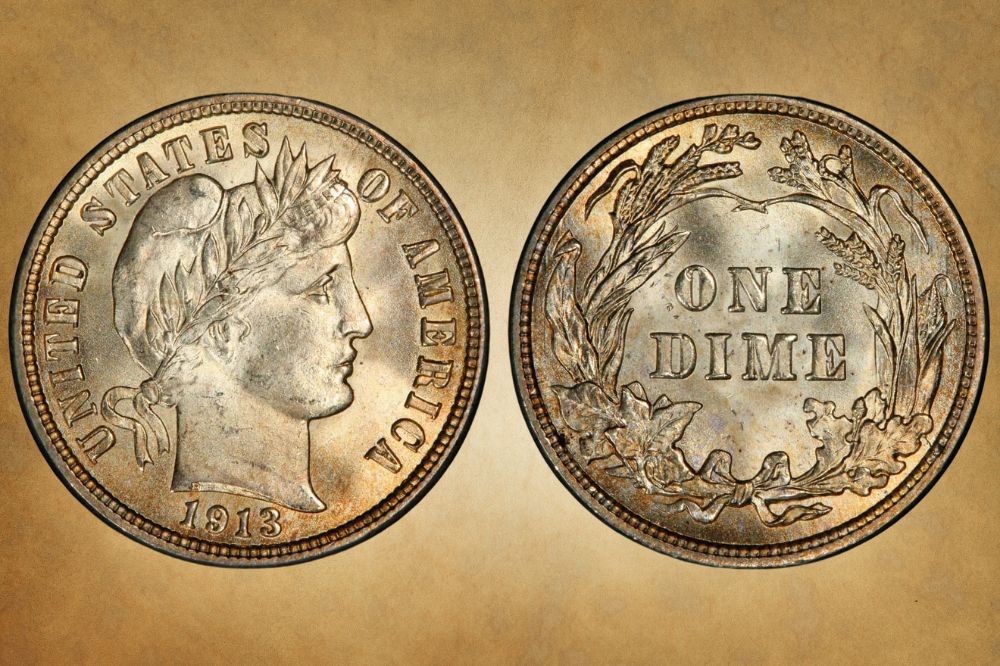 1913 Dime Value