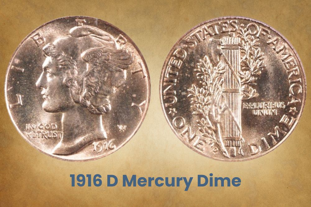1916 D Mercury Dime