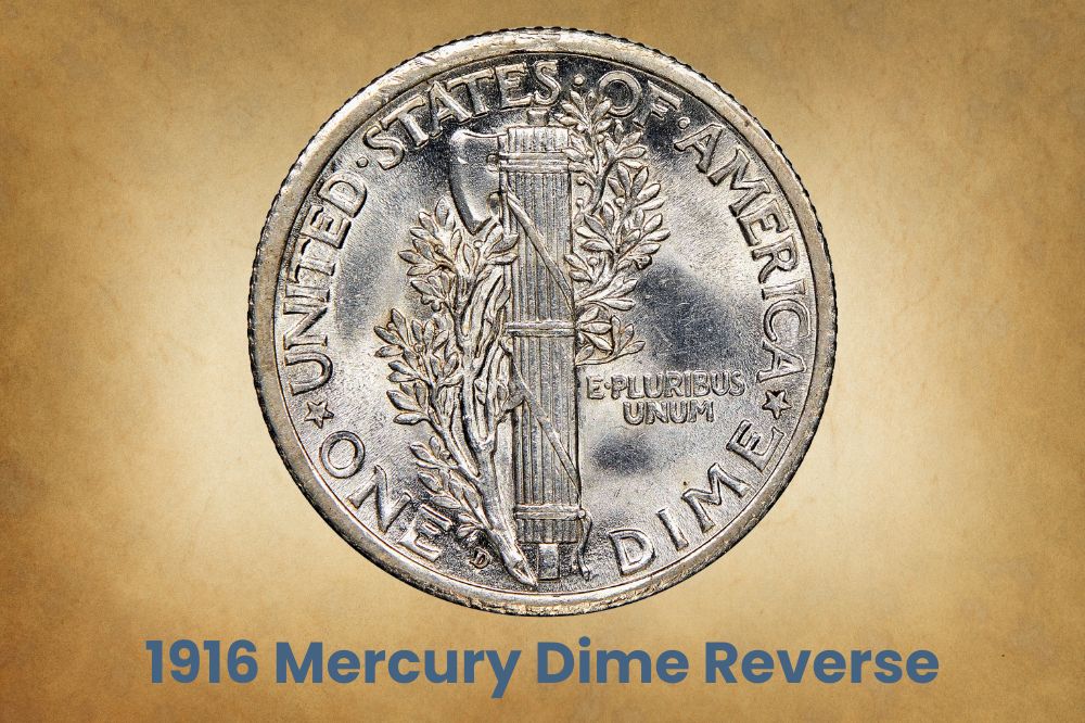 1916 Mercury Dime Obverse