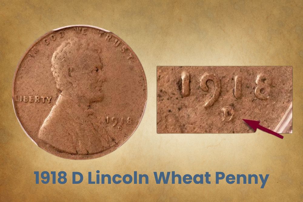 1918 D Lincoln Wheat Penny