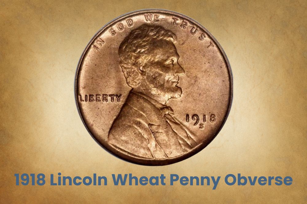 1918 Lincoln Wheat Penny Obverse