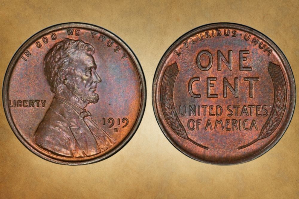 1919 Wheat Penny Value Guides