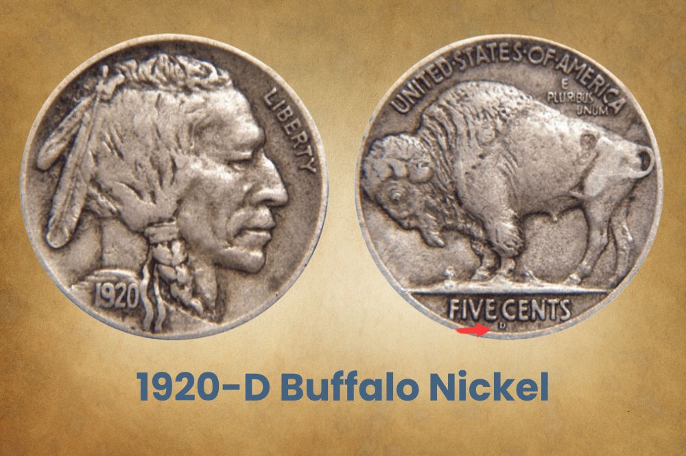 1920-D Buffalo Nickel