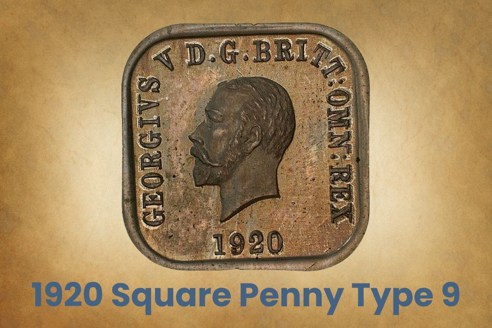 1920 Square Penny Type 9