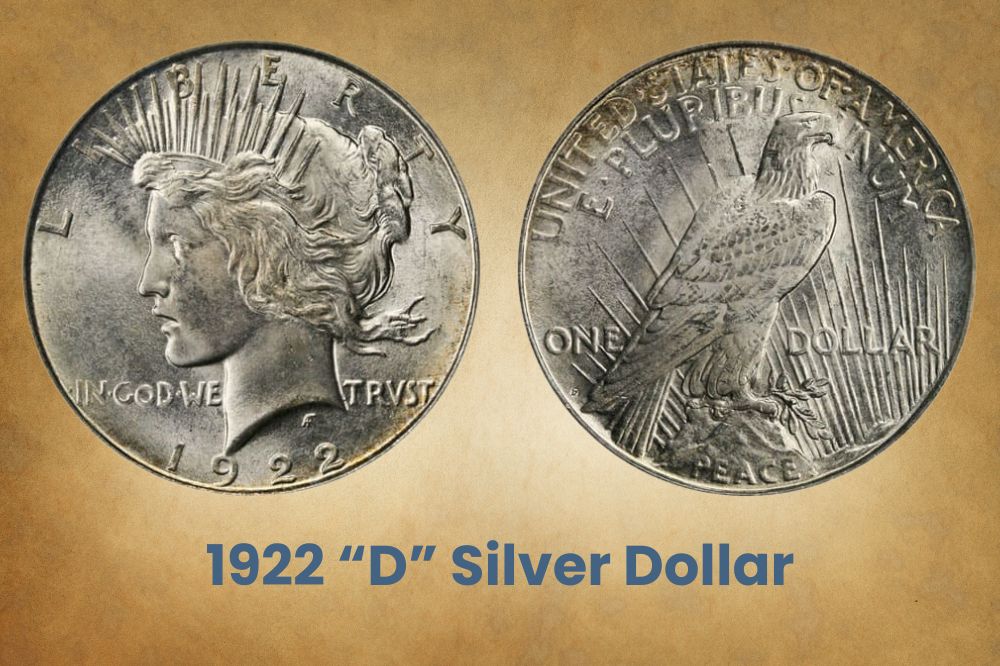 1922 “D” Silver Dollar