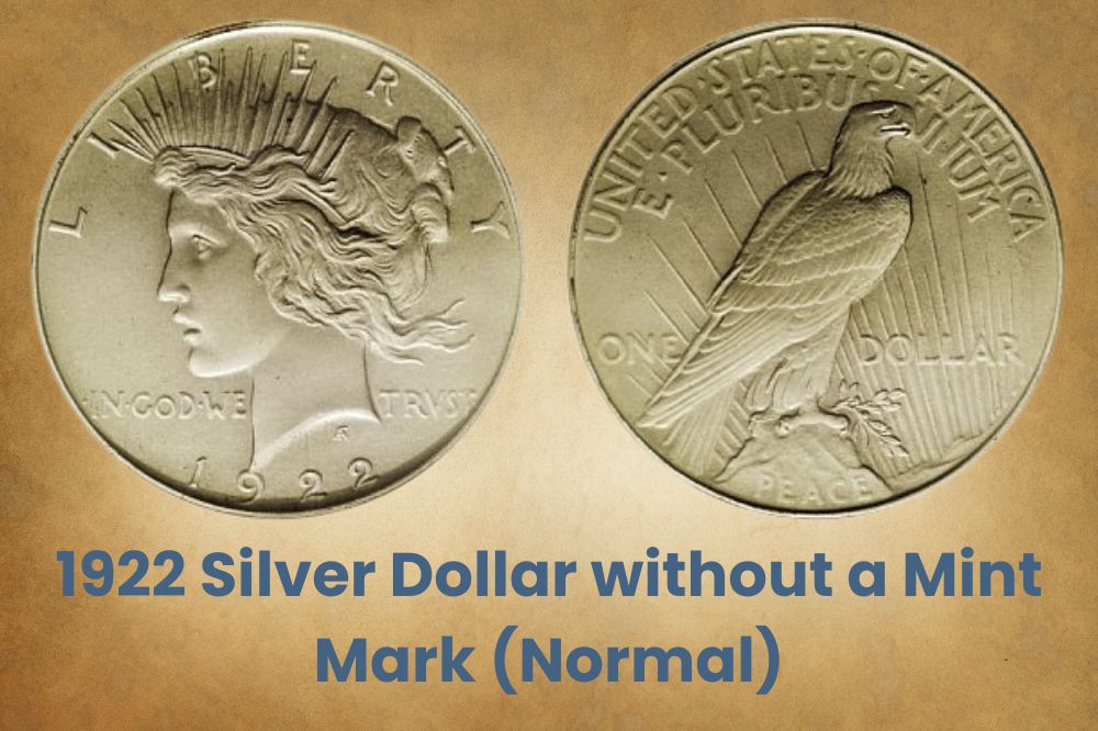 1922 Silver Dollar without a Mint Mark (Normal)