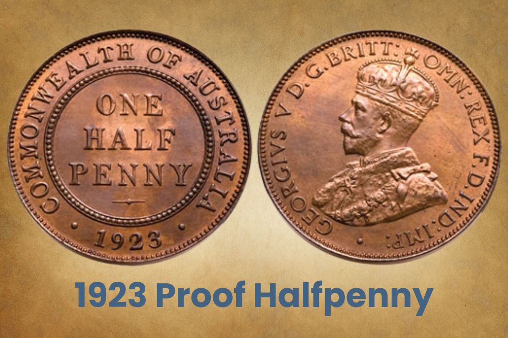 1923 Proof Halfpenny