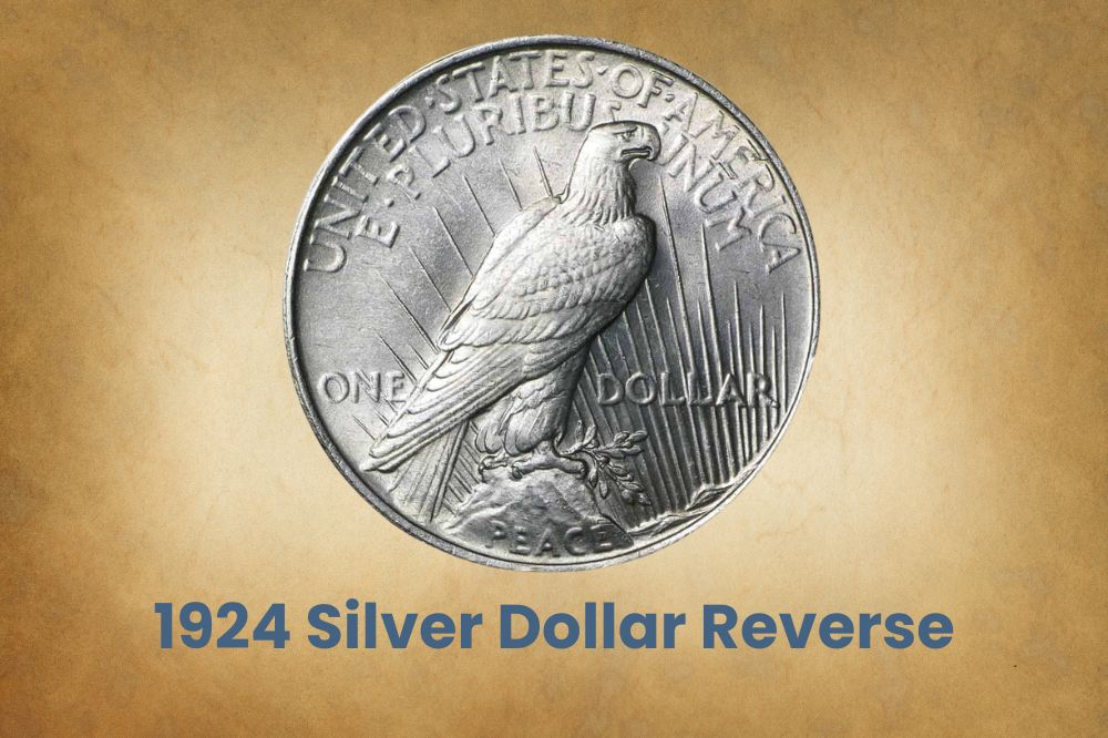 1924 Silver Dollar Reverse