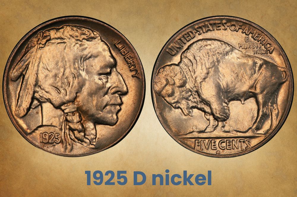 1925 D nickel
