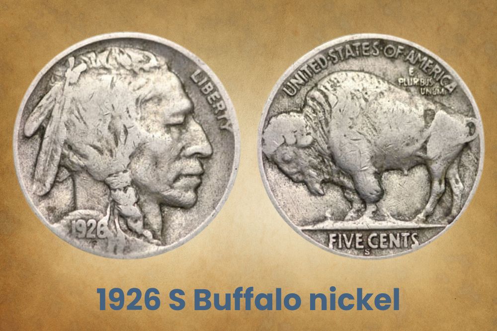 1926 S Buffalo nickel