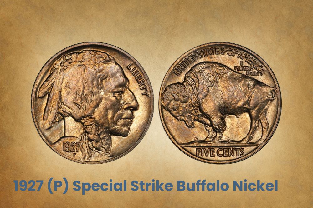 1927 (P) Special Strike Buffalo Nickel