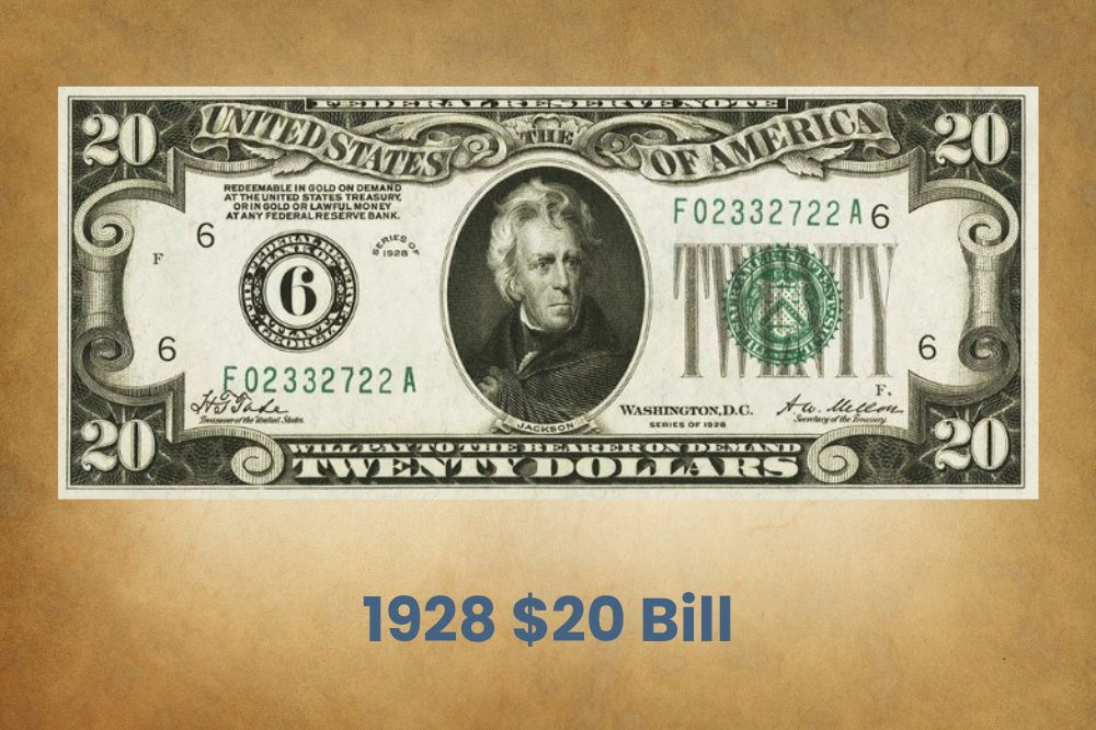 1928 $20 Bill