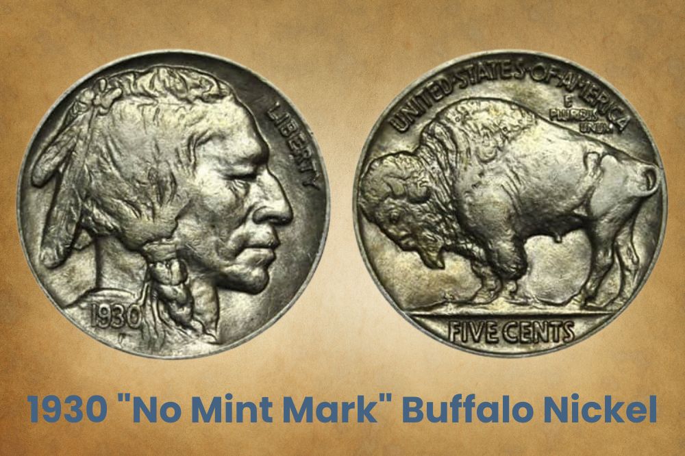 1930 "No Mint Mark" Buffalo Nickel