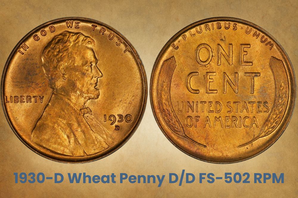 1930-D Wheat Penny D/D FS-502 RPM