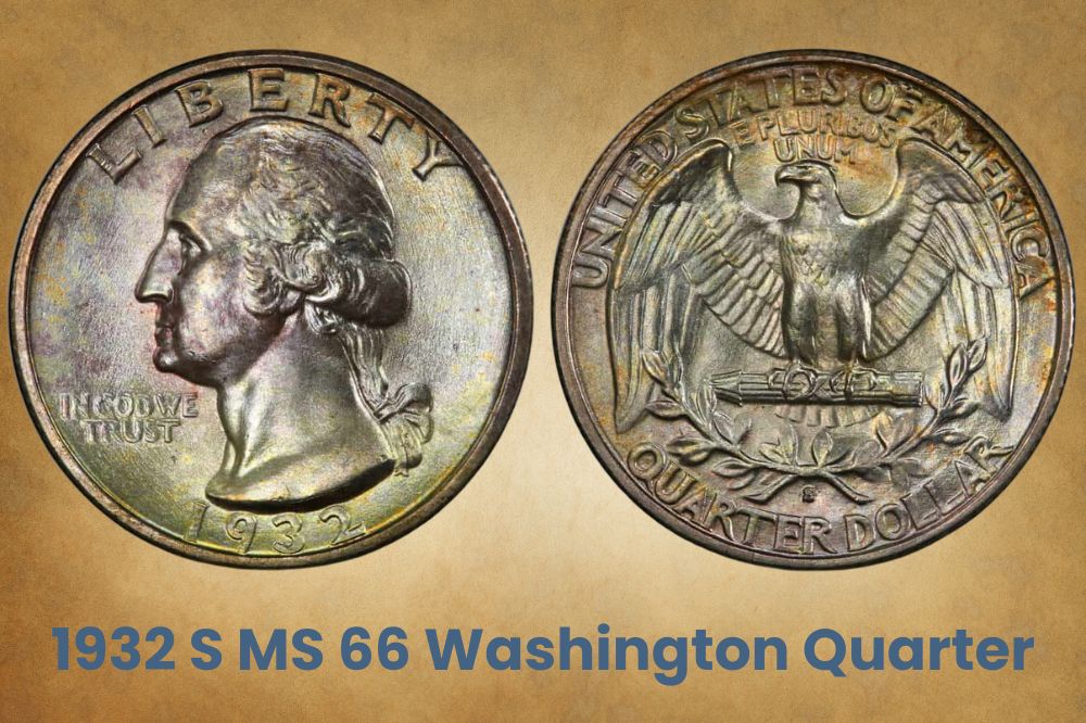 1932 S MS 66 Washington Quarter