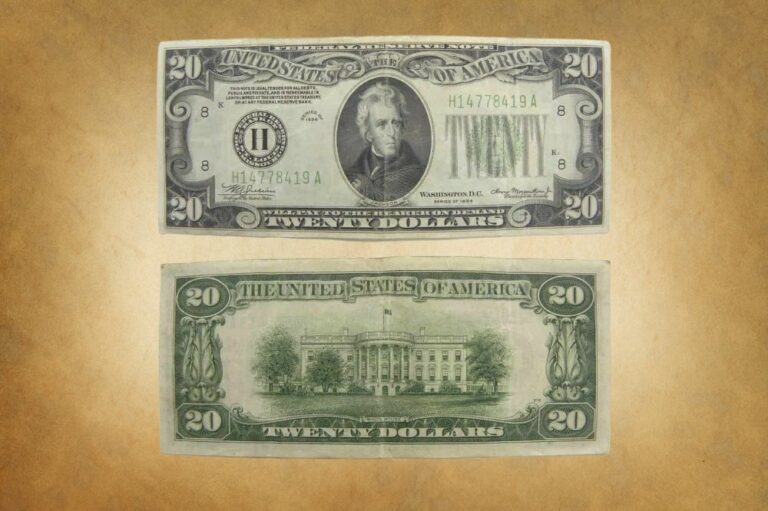 How Much is a 1934 $20 Bill Worth? (Series “A”, “B”, “C”, “D”)
