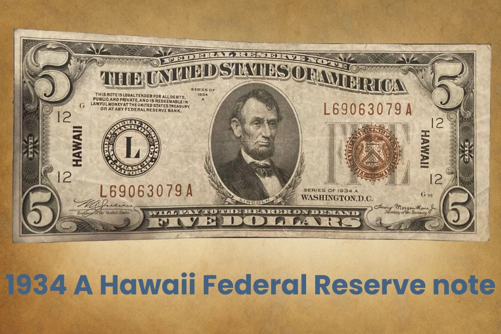 1953 $5 US Federal Reserve Small Notes for sale